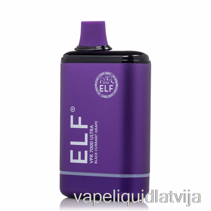 Elf Vpr 7000 Ultra Vienreizējās Lietošanas Upeņu Vīnogu Vape šķidrums